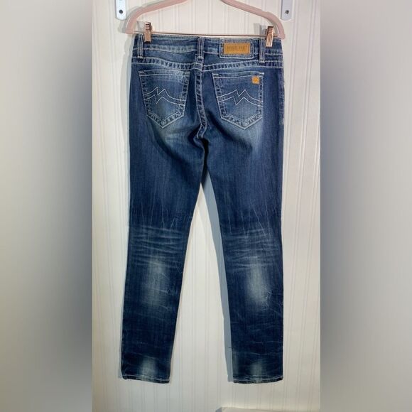 Miss‎ me light wash bootcut jeans Sz 28 - Picture 3 of 6